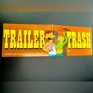 Trailer Trash The Simpsons Retro Animated Tv Show 2016 DeadStock Bumper Sticker